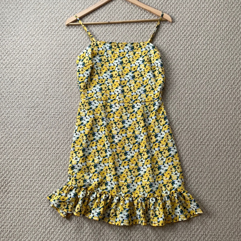 Misguided Floral Dress